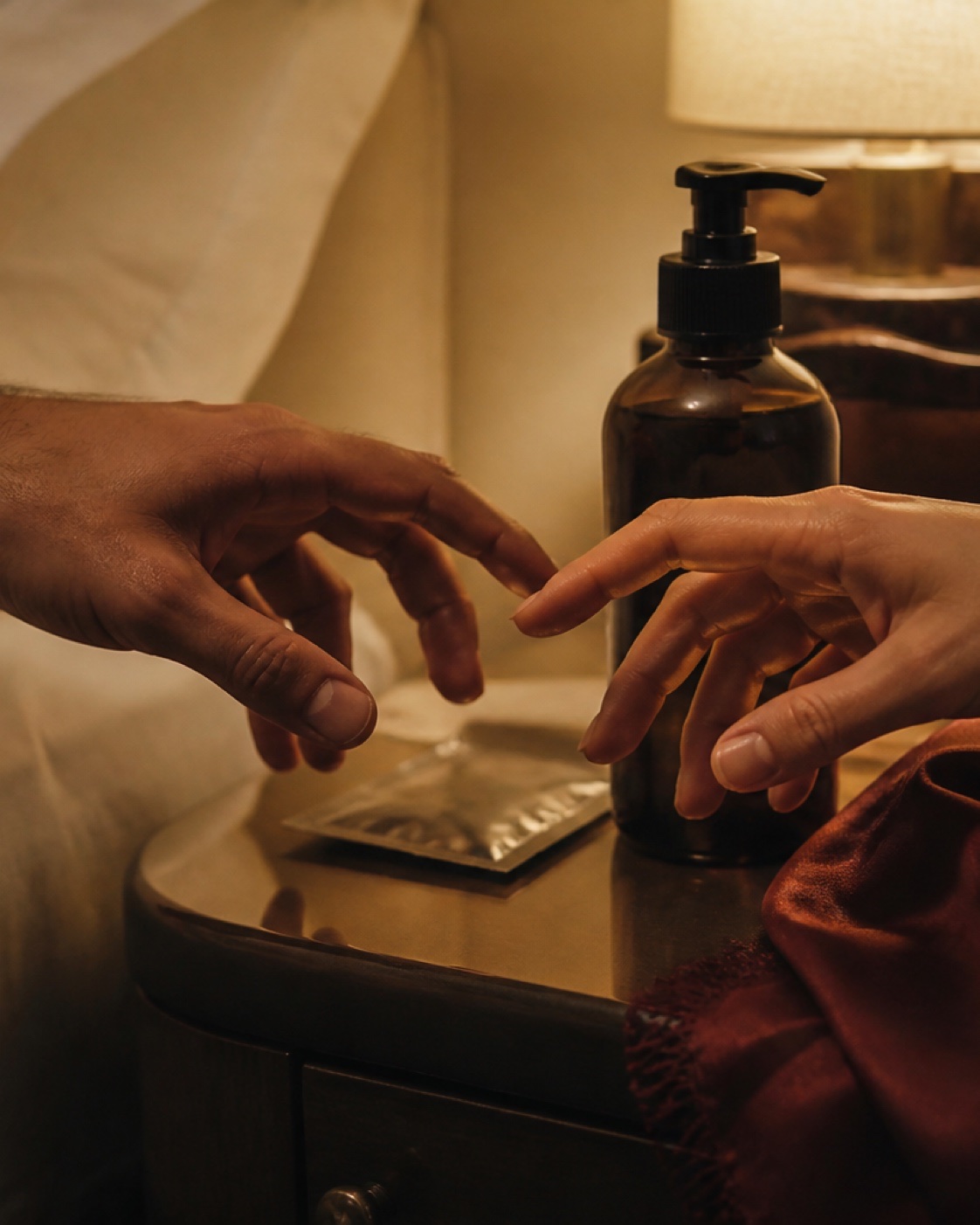 Warm personal-care ritual campaign
