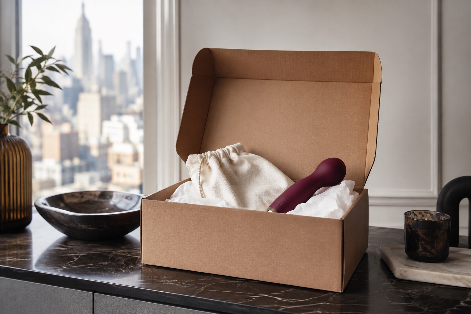 Quiet compact adult toys for a Manhattan apartment