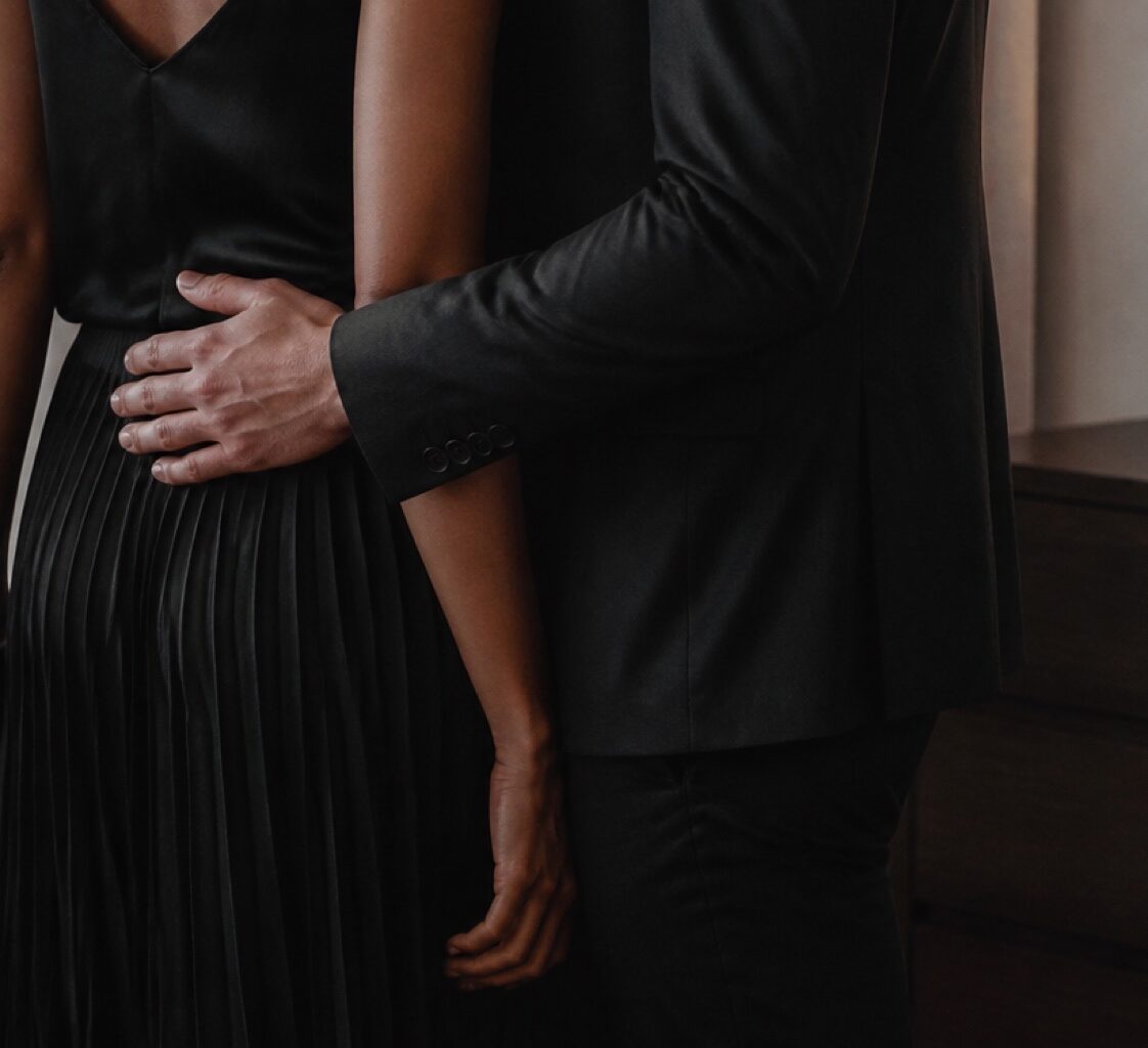 Editorial arrangement of intimate products for a couples shopping guide